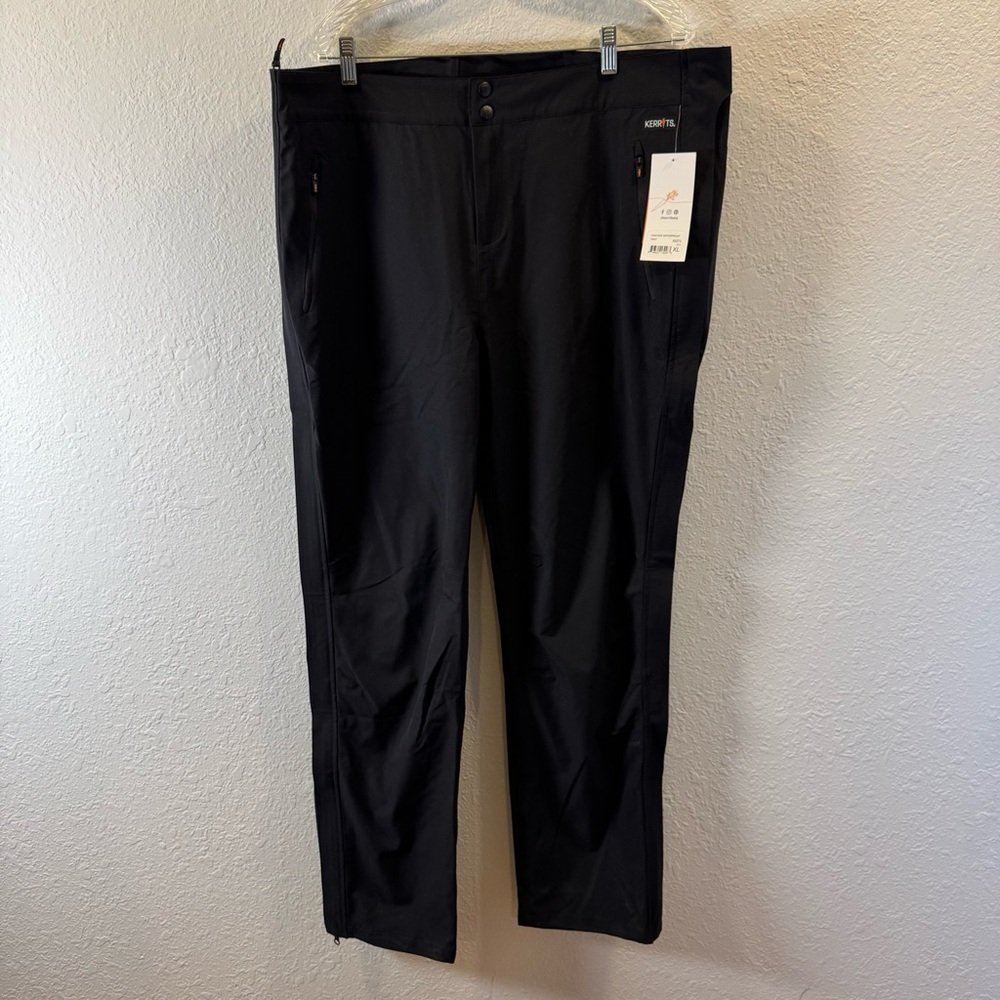 Kerrits Women's‎ cascade waterproof pants  Black Straight Leg Pants